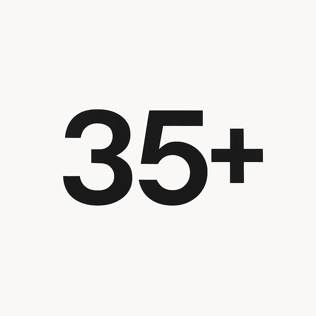 35+ Years Experience